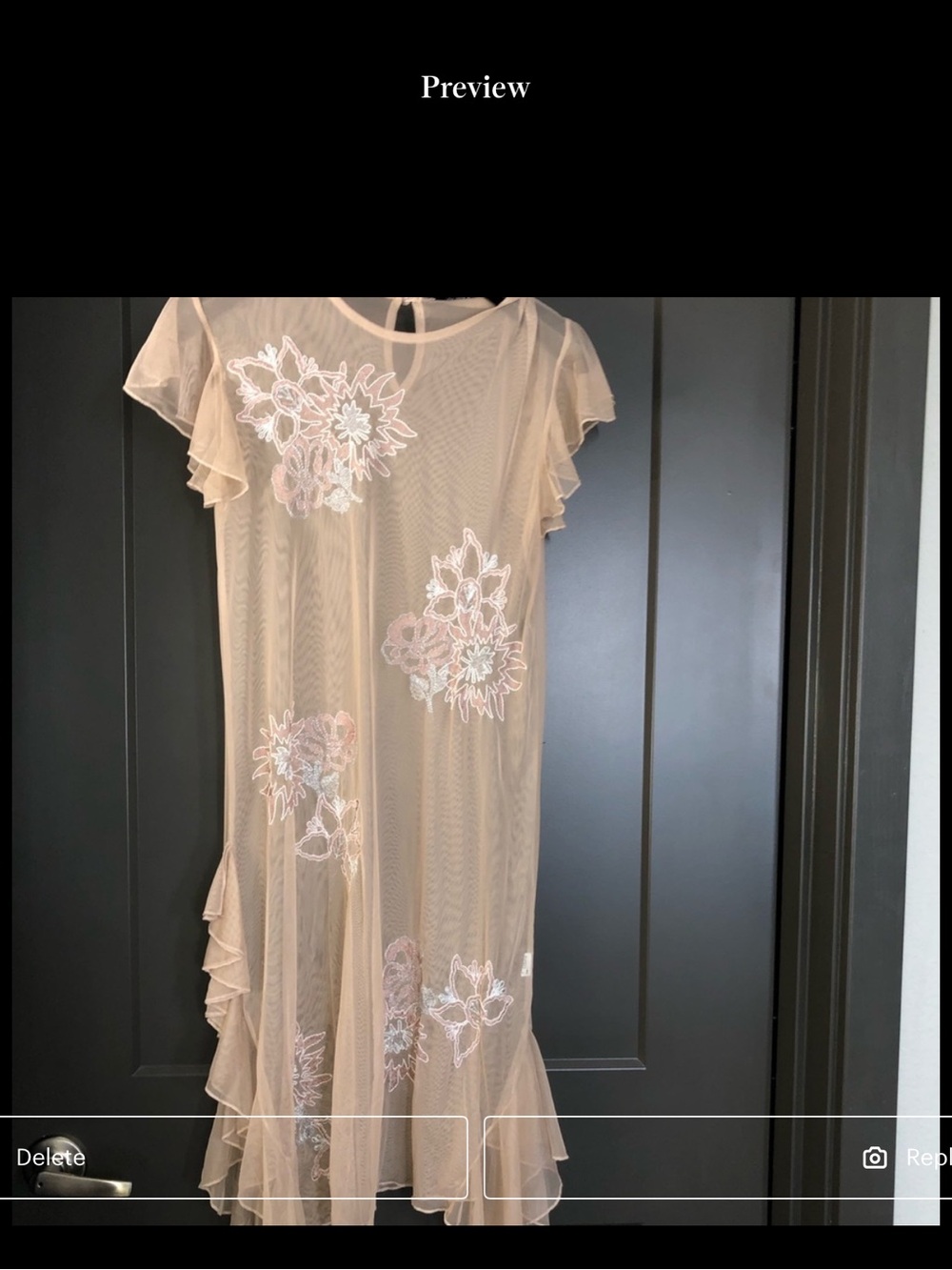 ZARA elegant dressy dress plus new slip